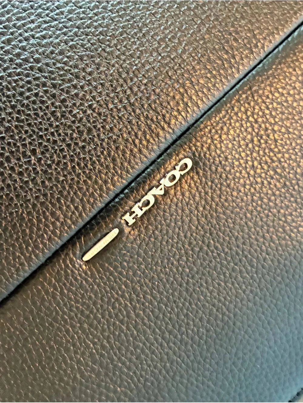 COACH Small Turnlock Borough Bag in Pebbled Leather